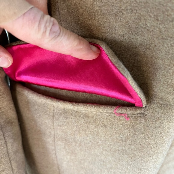 Gap Camel Wool Cashmere Blend Top Coat, XS Old Money Classy Preppy Warm Layers - Picture 10 of 12